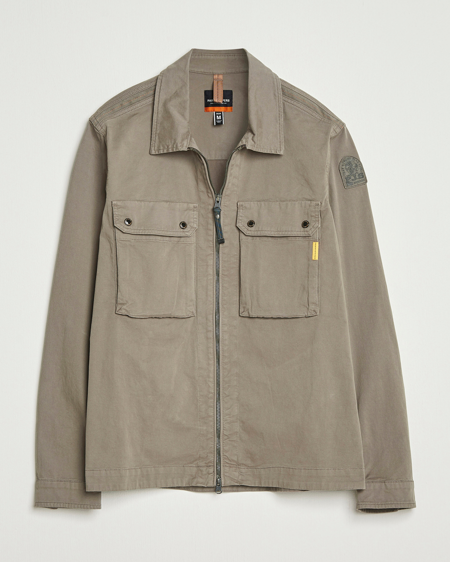 Mies | Takit | Parajumpers | Tel Garment Dyed Claimer Shirt Jacket Olive Grey