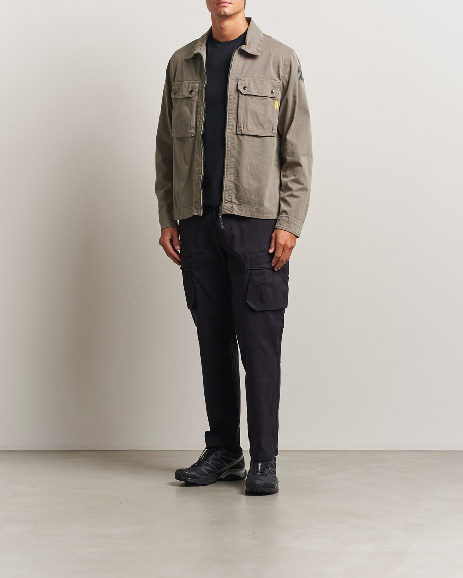 Mies | Takit | Parajumpers | Tel Garment Dyed Claimer Shirt Jacket Olive Grey