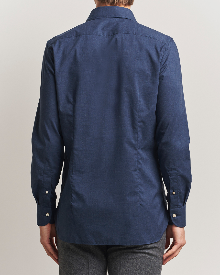 Mies | Kauluspaidat | 100Hands | Cotton Melange Cut Away Shirt Light Blue