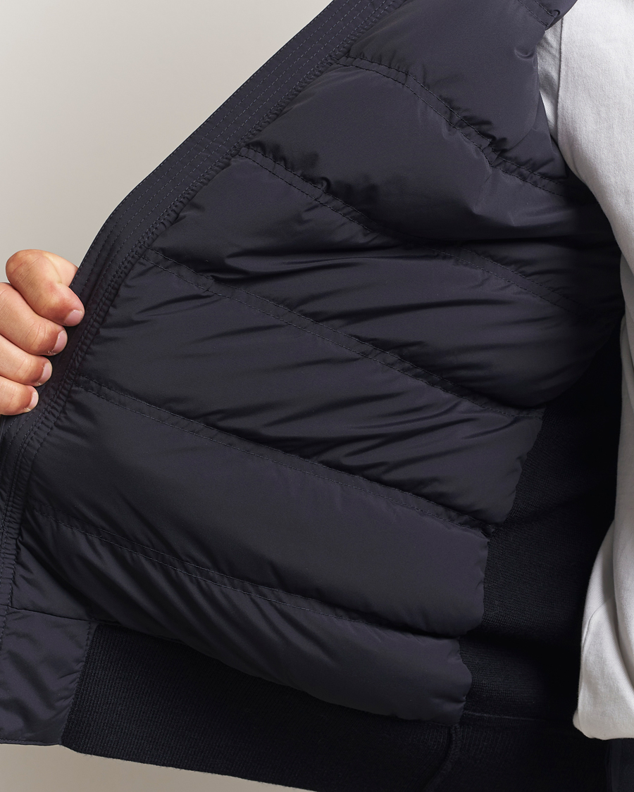 Mies | Takit | Orlebar Brown | Otto Hybrid Merino Jacket Night Iris