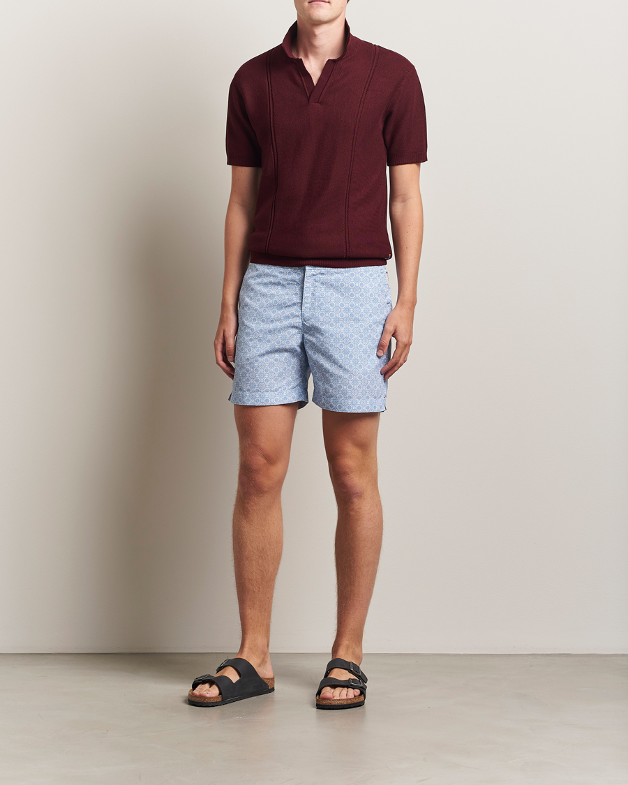 Mies | Uimahousut | Orlebar Brown | Bulldog Alchemy Swimshorts Wave Blue