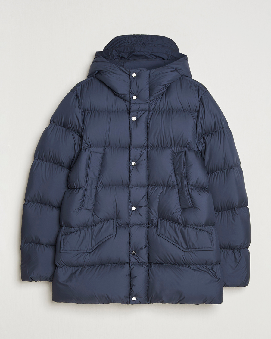Mies | Takit | Woolrich | Cloud Davis Parka Melton Blue