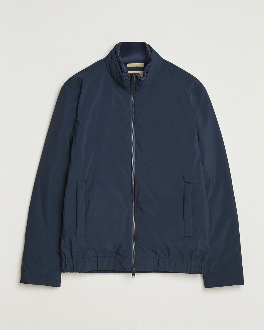 Mies | Takit | Woolrich | Cloud Lewis Bomber Melton Blue