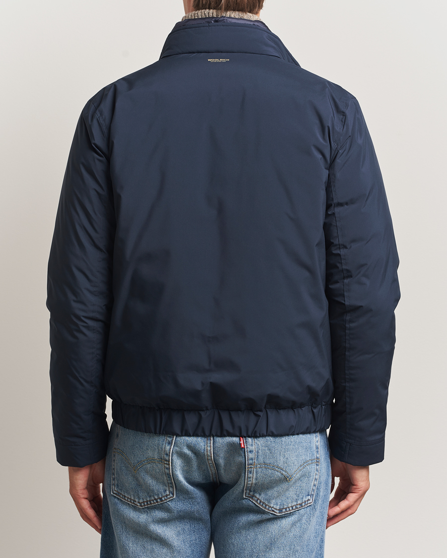 Mies | Takit | Woolrich | Cloud Lewis Bomber Melton Blue