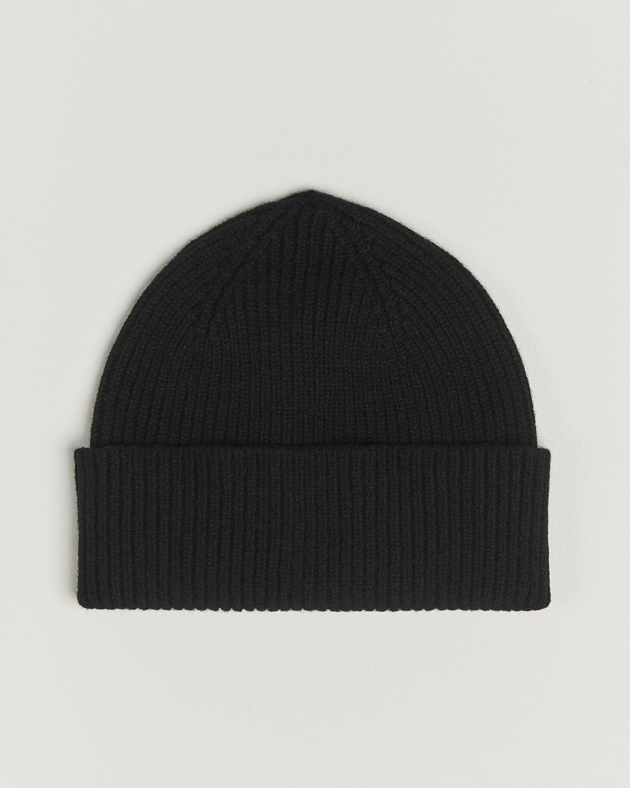 Mies | Pipot | Robert Mackie | Clyde Lambswool Beanie Black