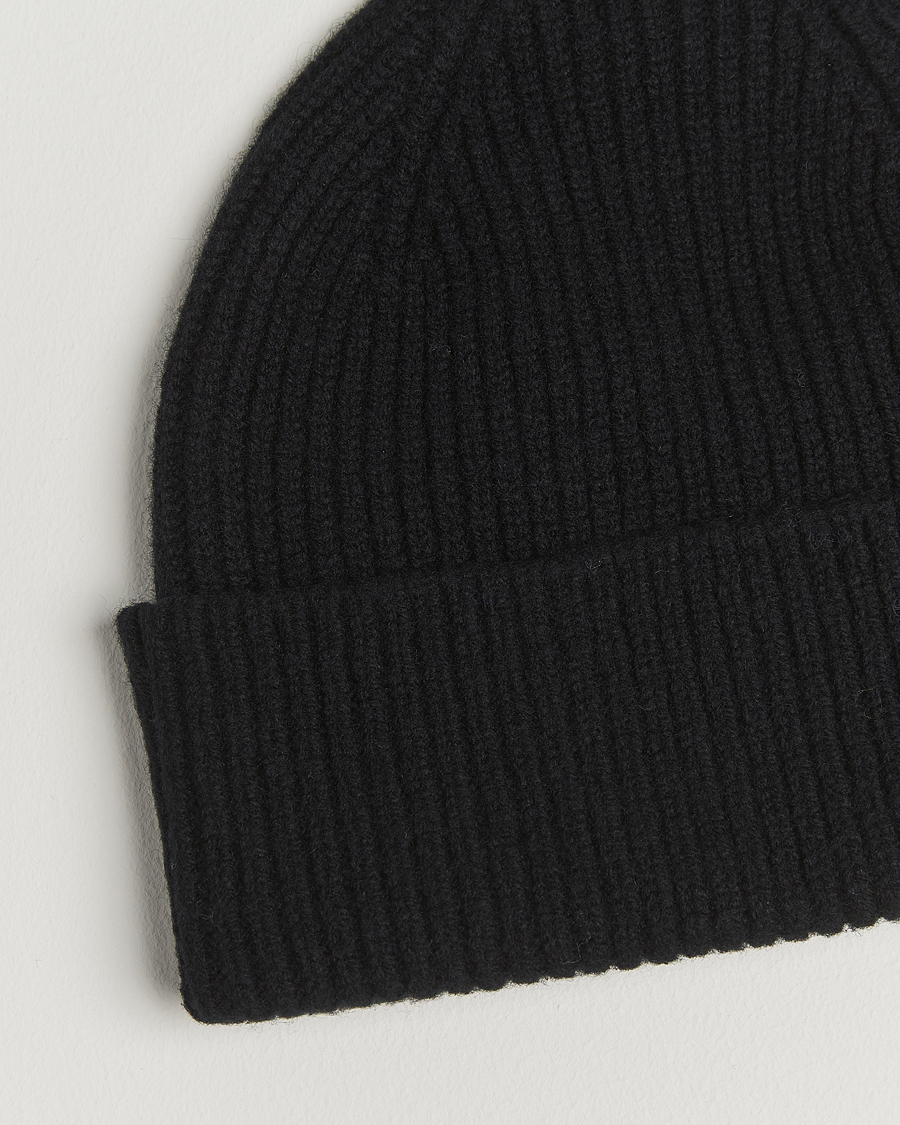 Mies | Pipot | Robert Mackie | Clyde Lambswool Beanie Black
