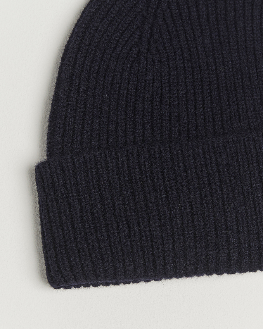 Mies | Pipot | Robert Mackie | Clyde Lambswool Beanie Navy