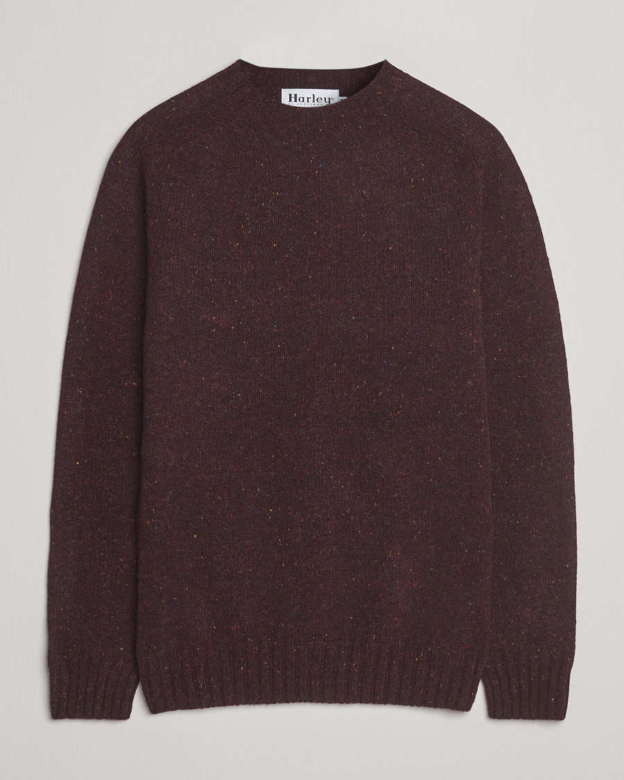 Mies | Puserot | Harley Of Scotland | Donegal Wool Crewneck Lewis