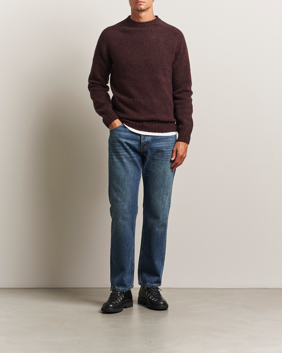 Mies | Puserot | Harley Of Scotland | Donegal Wool Crewneck Lewis