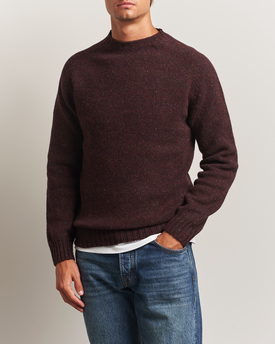 Mies | Puserot | Harley Of Scotland | Donegal Wool Crewneck Lewis