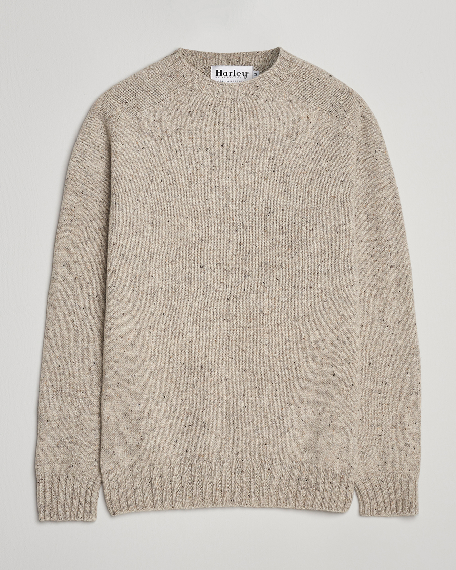 Mies | Puserot | Harley Of Scotland | Donegal Wool Crewneck Mull