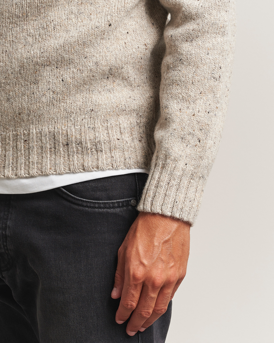 Mies | Puserot | Harley Of Scotland | Donegal Wool Crewneck Mull
