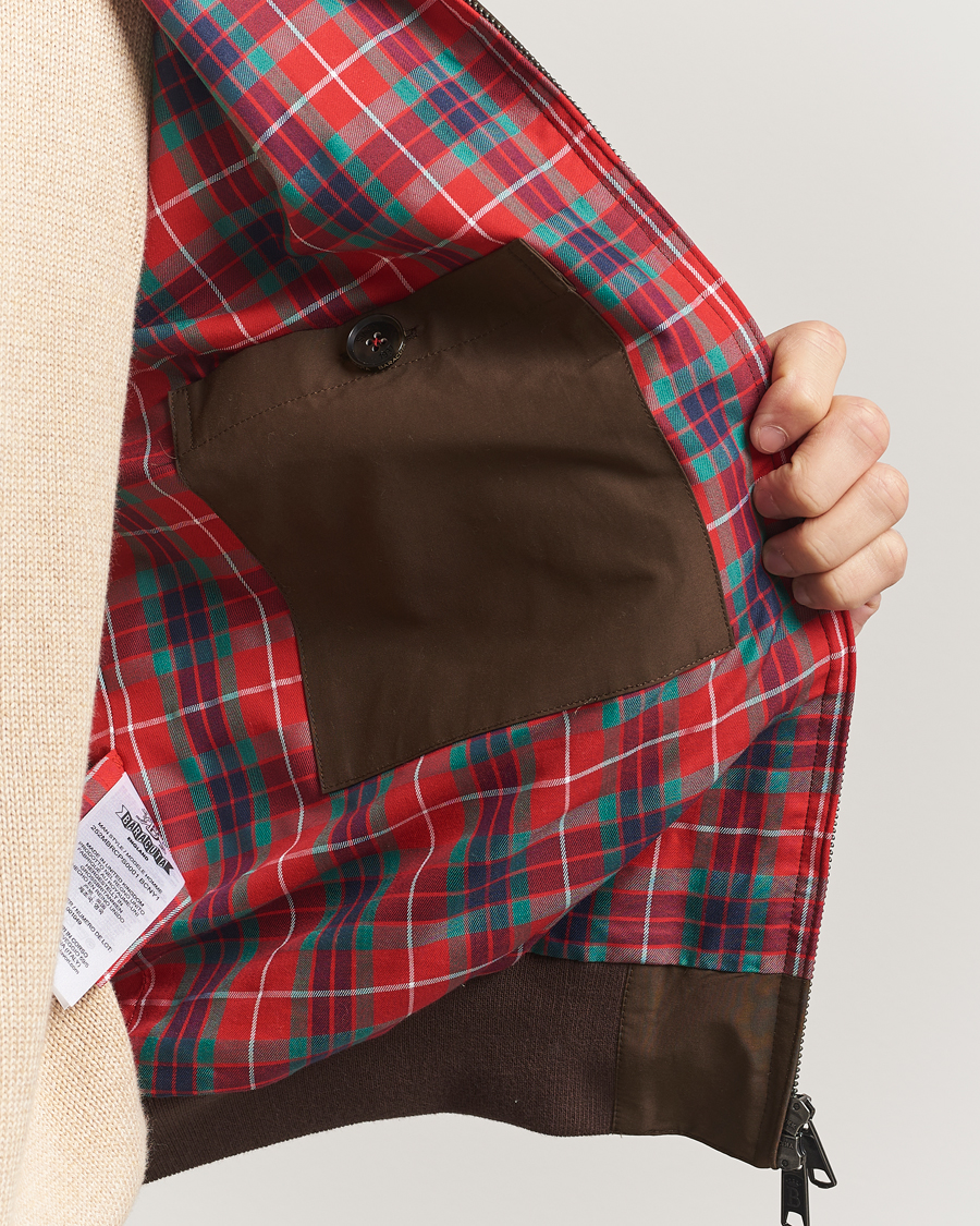 Mies | Takit | Baracuta | G9 Original Harrington Jacket Slate Black