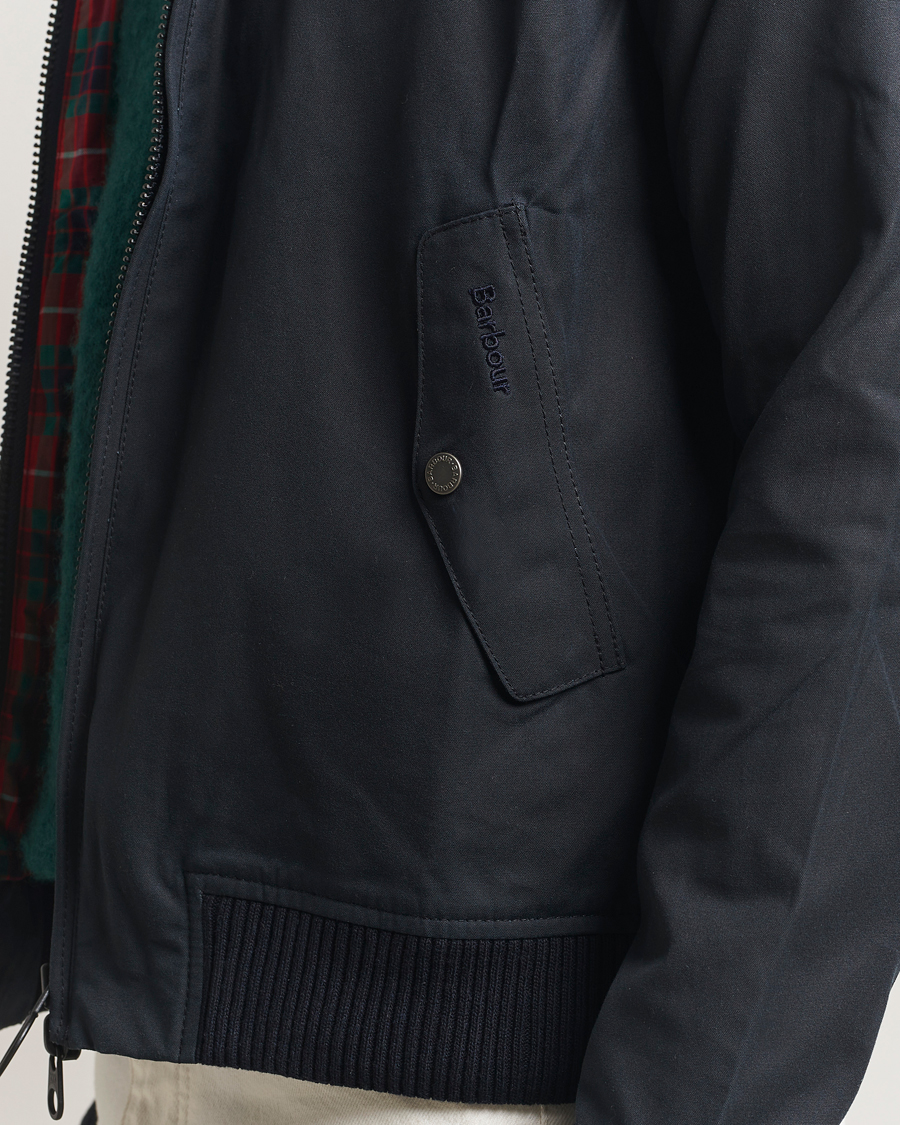Mies | Takit | Baracuta | Barbour x Porton Waxed Jacket Navy