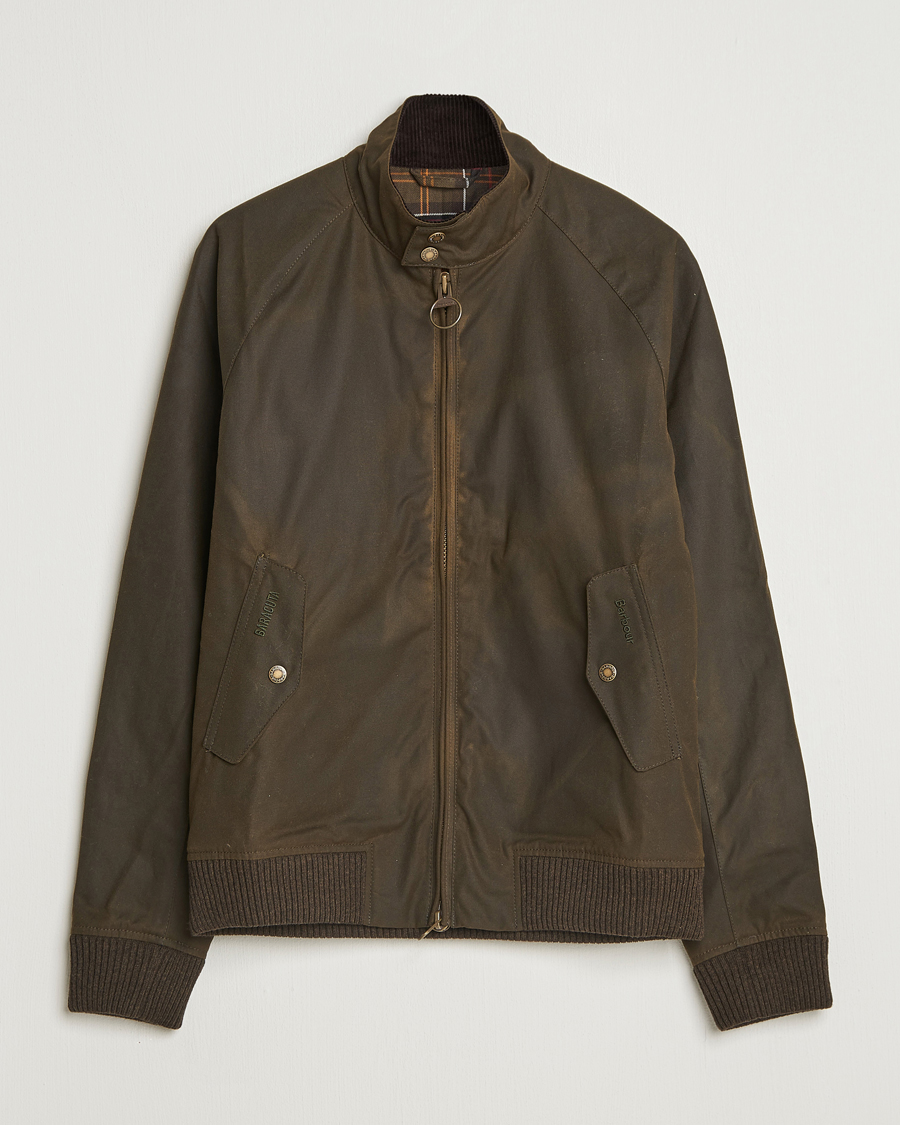 Mies | Takit | Baracuta | Barbour x Porton Waxed Jacket Olive