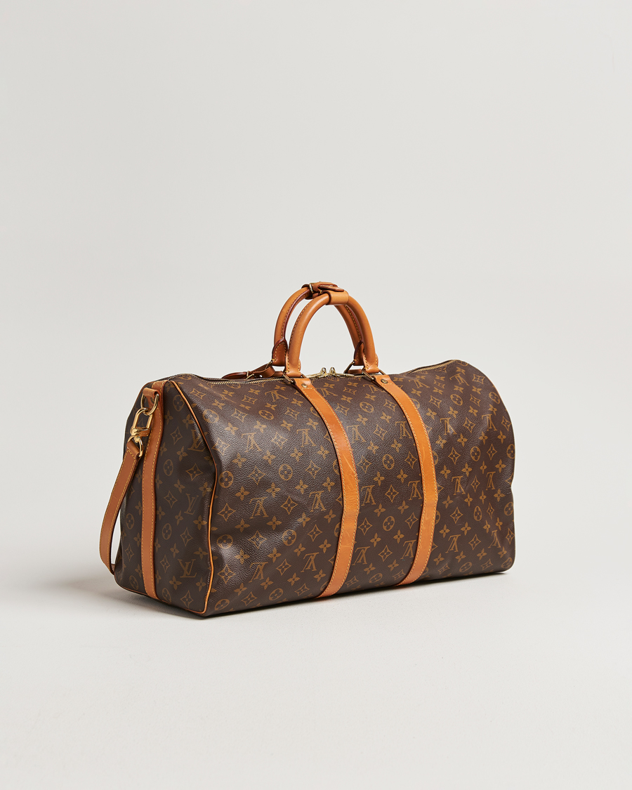 Mies | Louis Vuitton Pre-Owned Keepall 50 Bandoulière Monogram | Louis Vuitton Pre-Owned | Keepall 50 Bandoulière Monogram