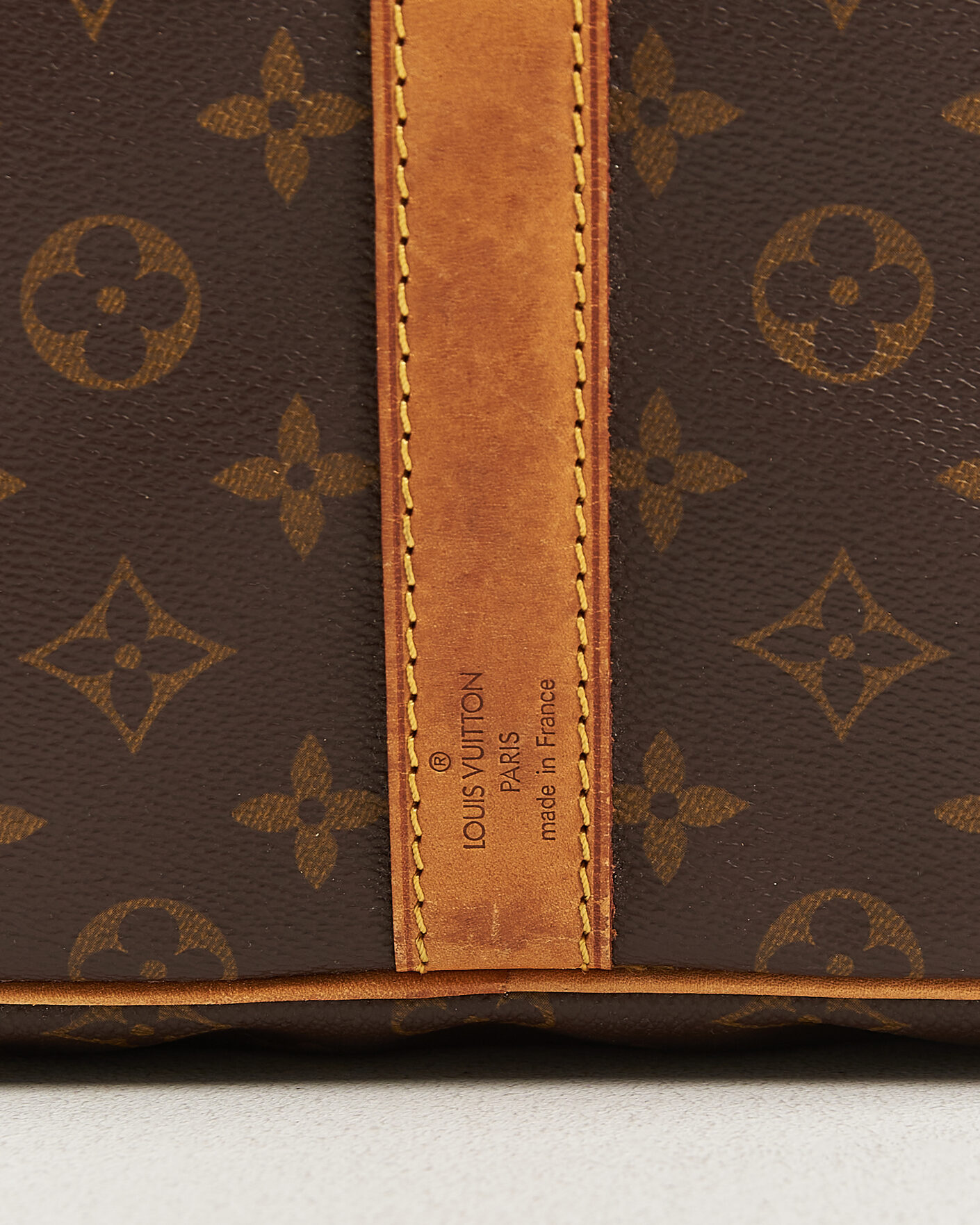 Mies | Pre-Owned & Vintage Bags | Louis Vuitton Pre-Owned | Keepall Bandoulière 55 Monogram