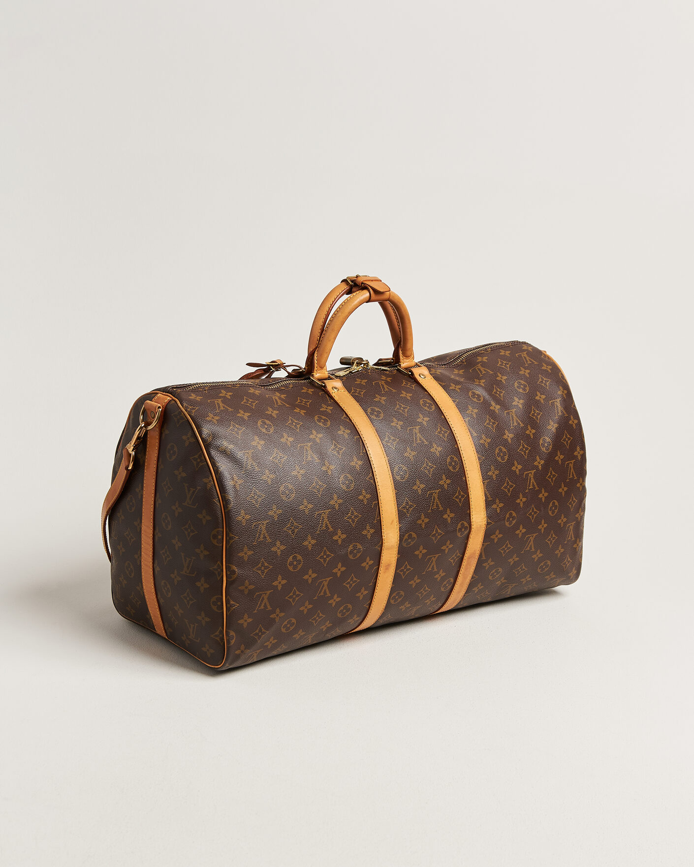Mies | Pre-Owned & Vintage Bags | Louis Vuitton Pre-Owned | Keepall Bandoulière 55 Monogram