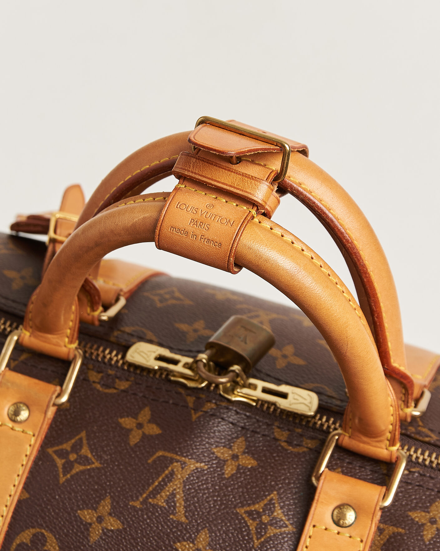 Mies | Pre-Owned & Vintage Bags | Louis Vuitton Pre-Owned | Keepall Bandoulière 55 Monogram
