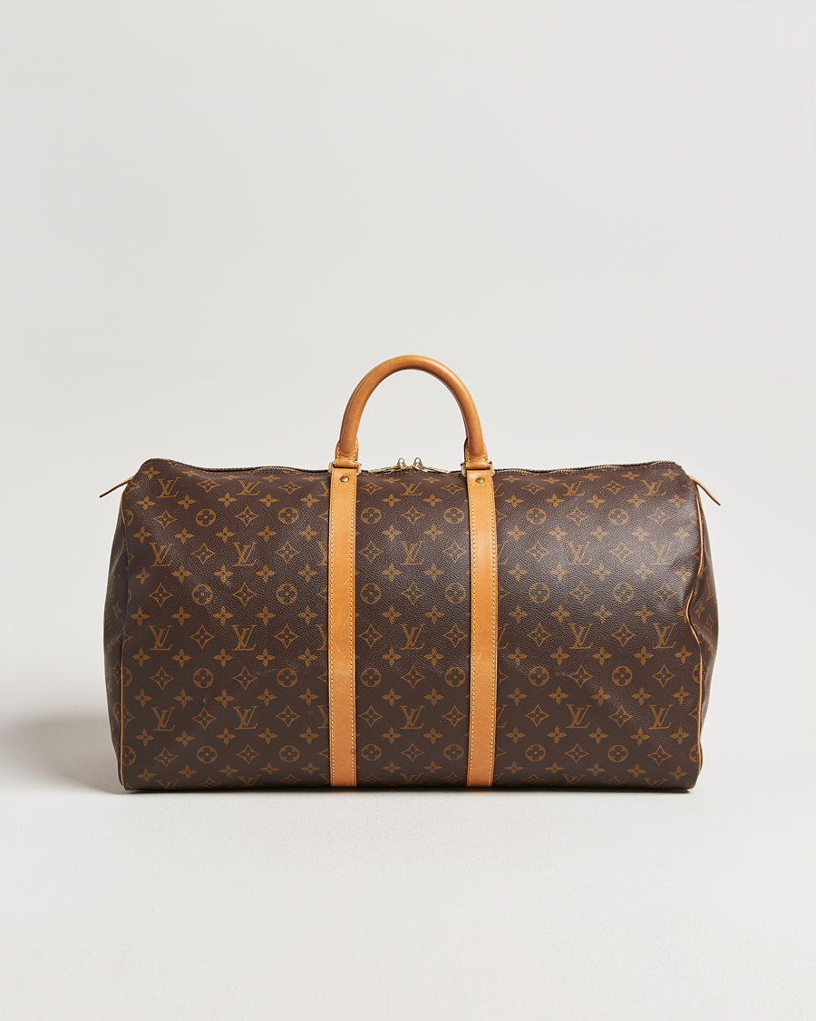 Mies | Pre-Owned & Vintage Bags | Louis Vuitton Pre-Owned | Keepall 55 Monogram