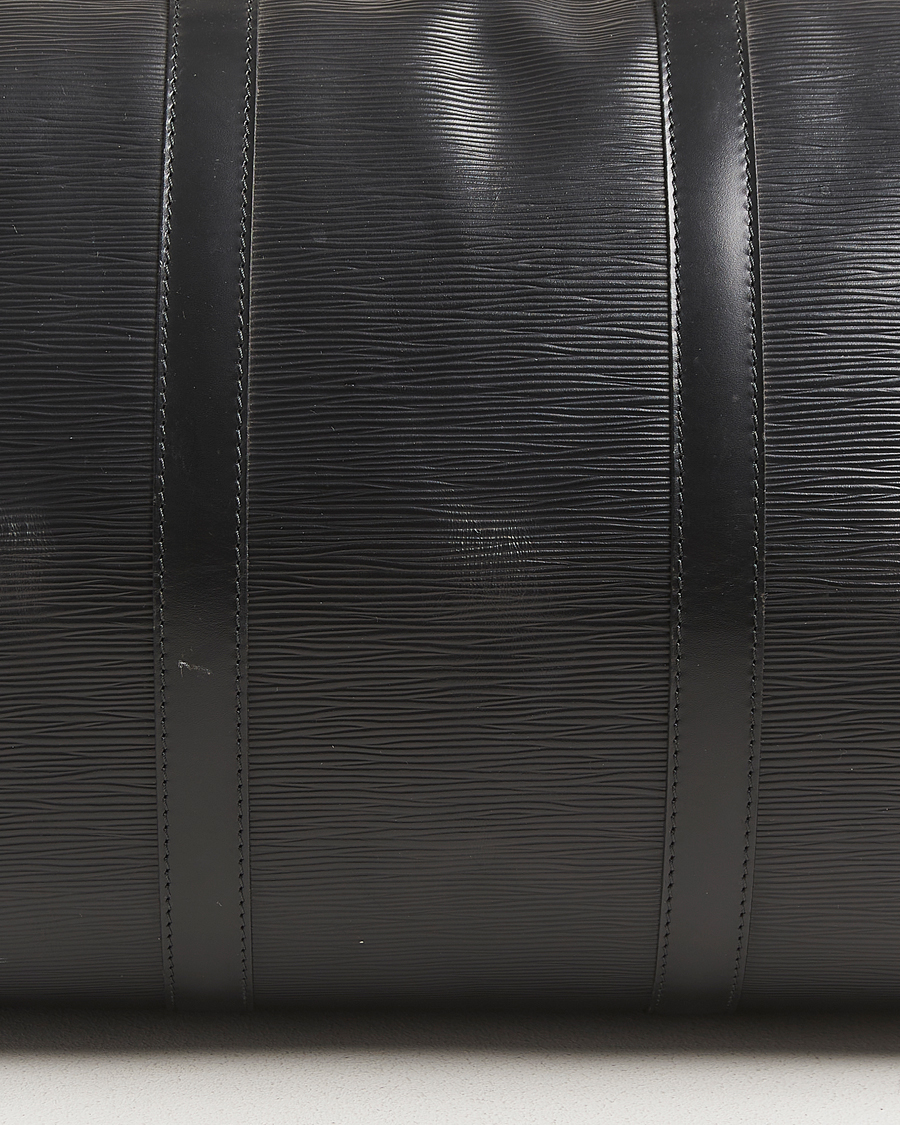 Mies | Louis Vuitton Pre-Owned Keepall 50 Epi Leather Black | Louis Vuitton Pre-Owned | Keepall 50 Epi Leather Black