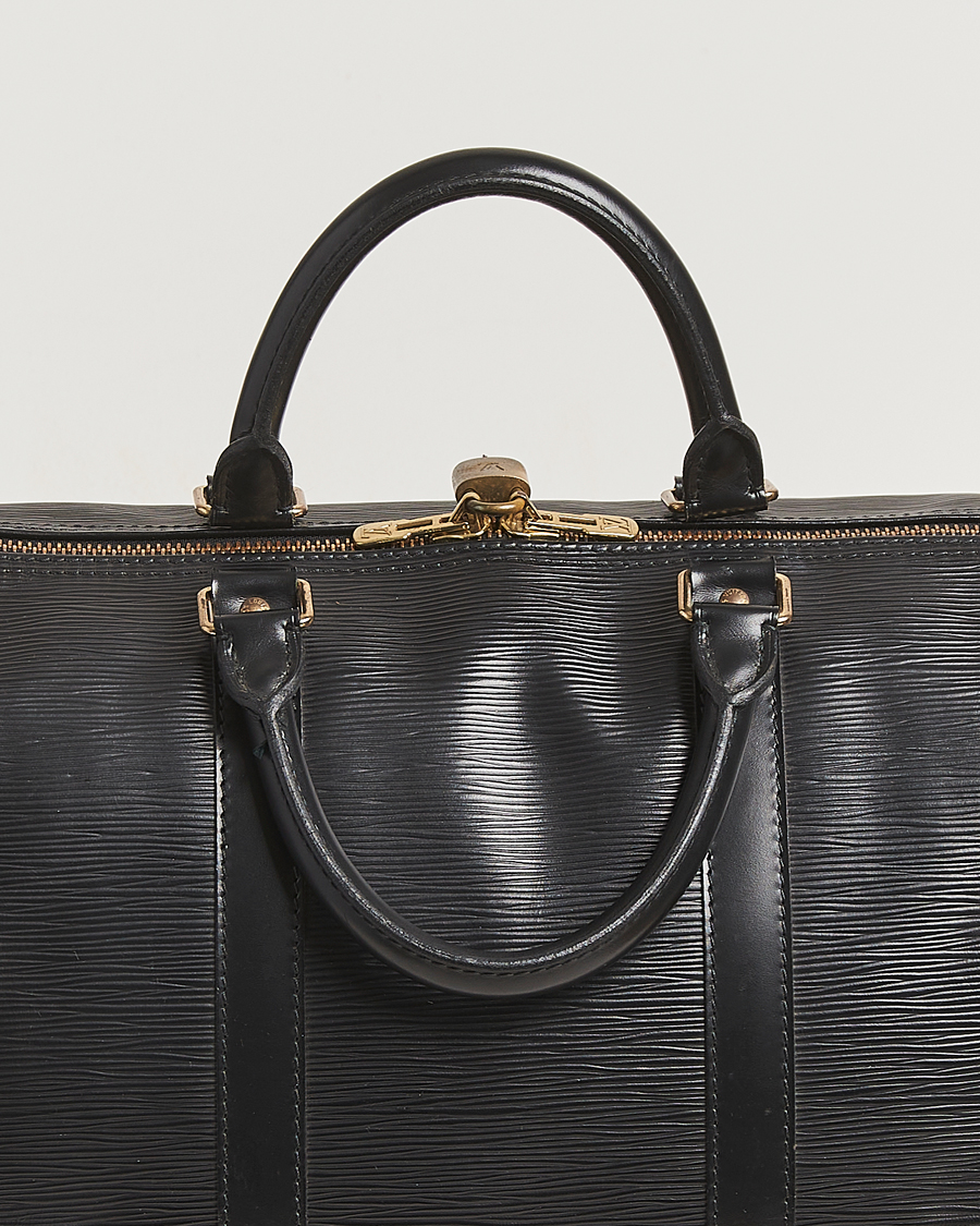 Mies | Louis Vuitton Pre-Owned Keepall 50 Epi Leather Black | Louis Vuitton Pre-Owned | Keepall 50 Epi Leather Black
