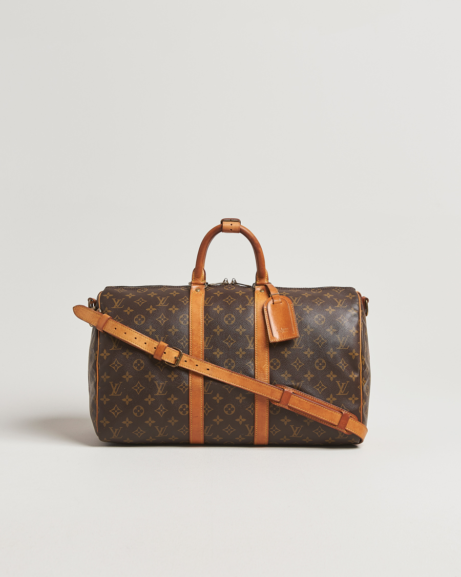 Mies | Pre-Owned & Vintage Bags | Louis Vuitton Pre-Owned | Keepall Bandoulière 45 Monogram