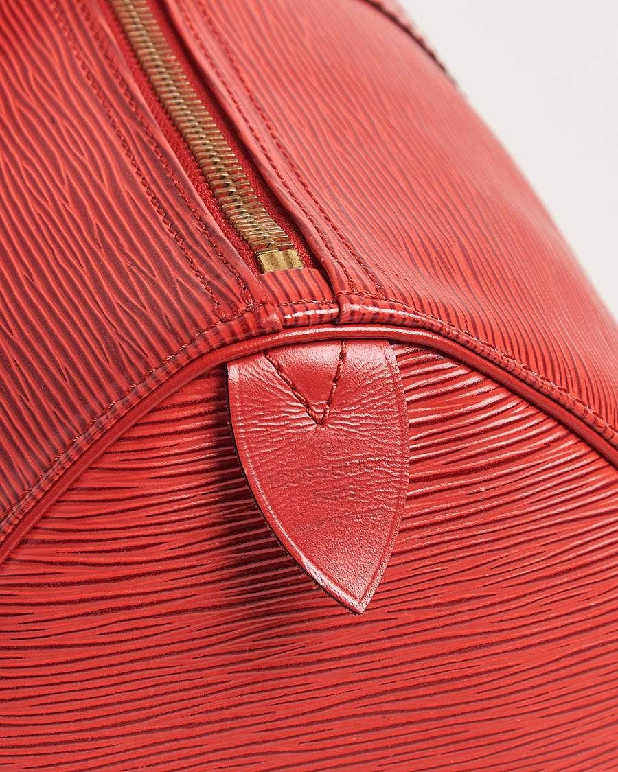 Mies | Pre-Owned & Vintage Bags | Louis Vuitton Pre-Owned | Keepall 45 Epi Leather Red