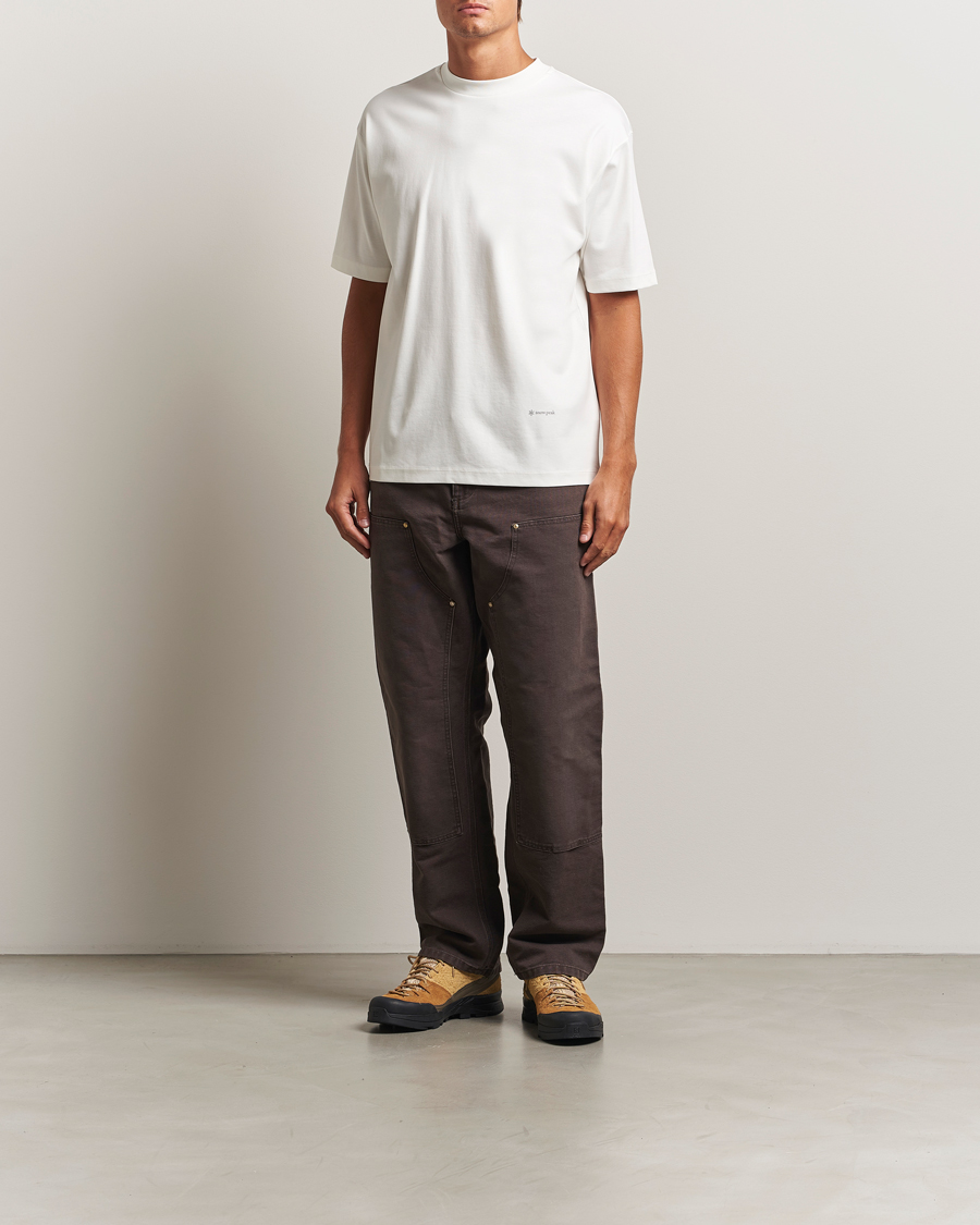 Mies | T-paidat | Snow Peak | Organic Cotton T-Shirt White