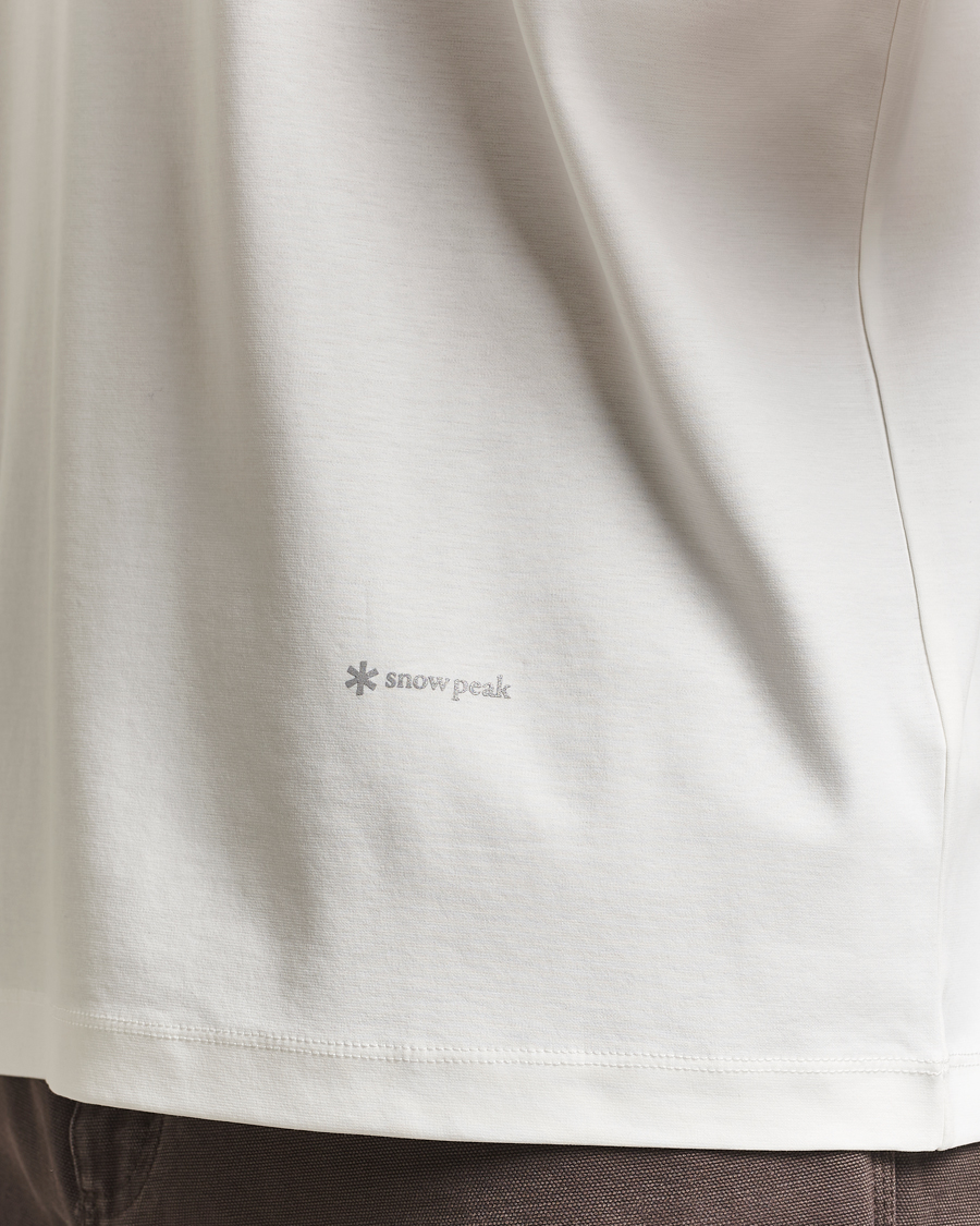 Mies | T-paidat | Snow Peak | Organic Cotton T-Shirt White