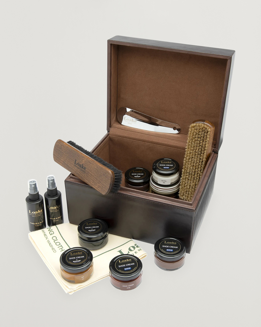 Mies | Kenkien huolto | Loake 1880 | Saphir Valet Box