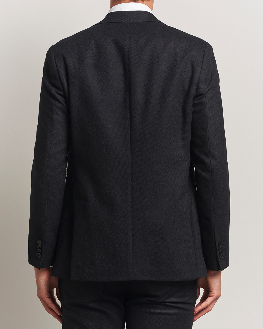 Mies | Pikkutakit | Morris | Flannel Wool Blazer Black