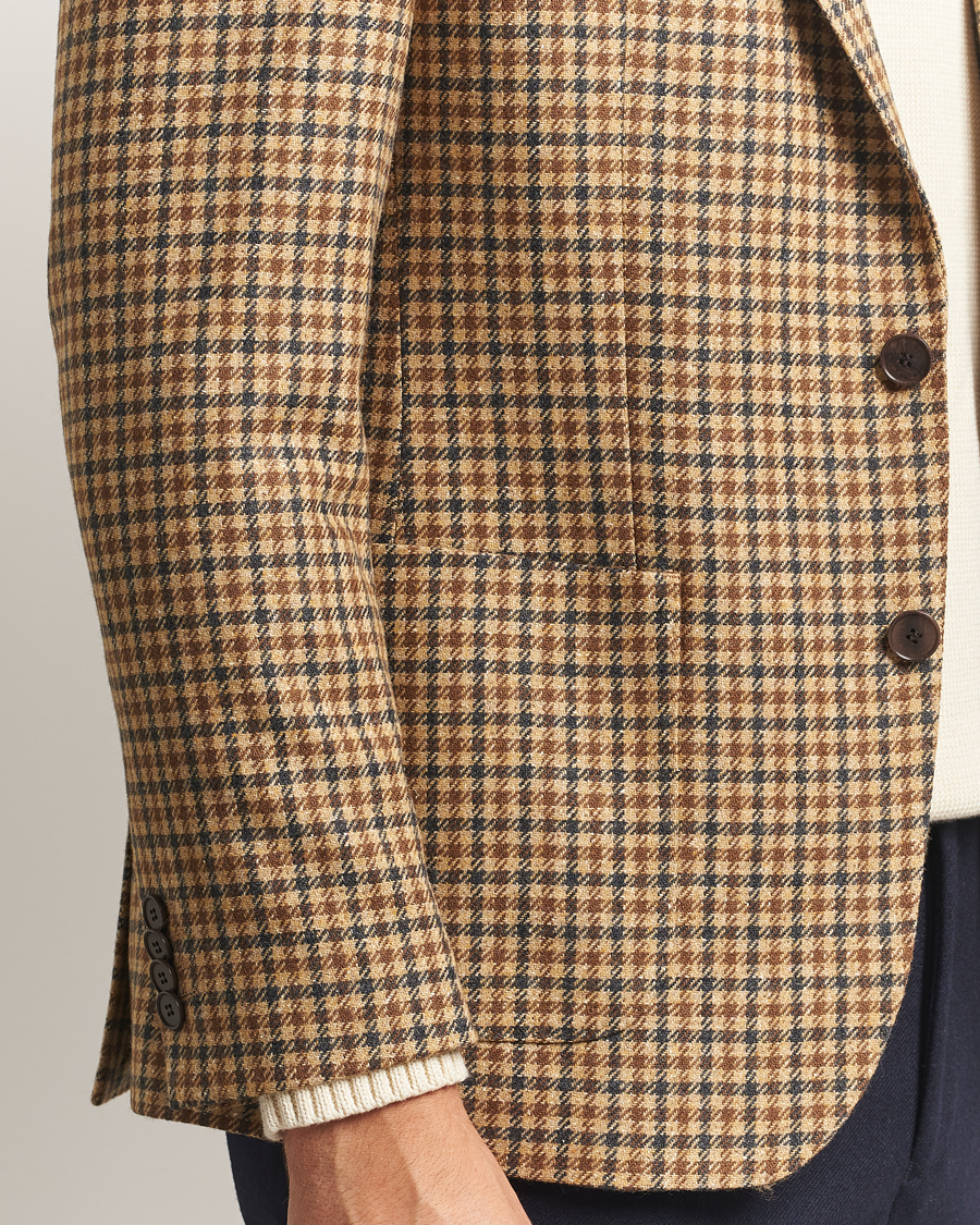 Mies | Pikkutakit | Morris | Wool Sport Check Jacket Brown