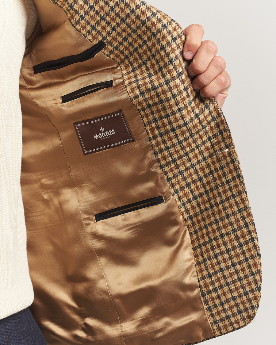 Mies | Pikkutakit | Morris | Wool Sport Check Jacket Brown