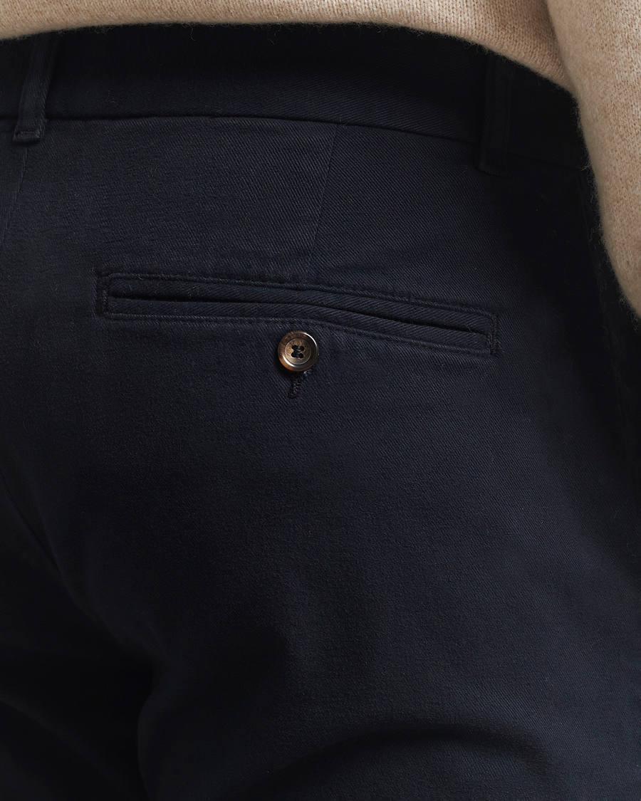 Mies | Housut | Morris | Jack Soft Twill Trousers Blue