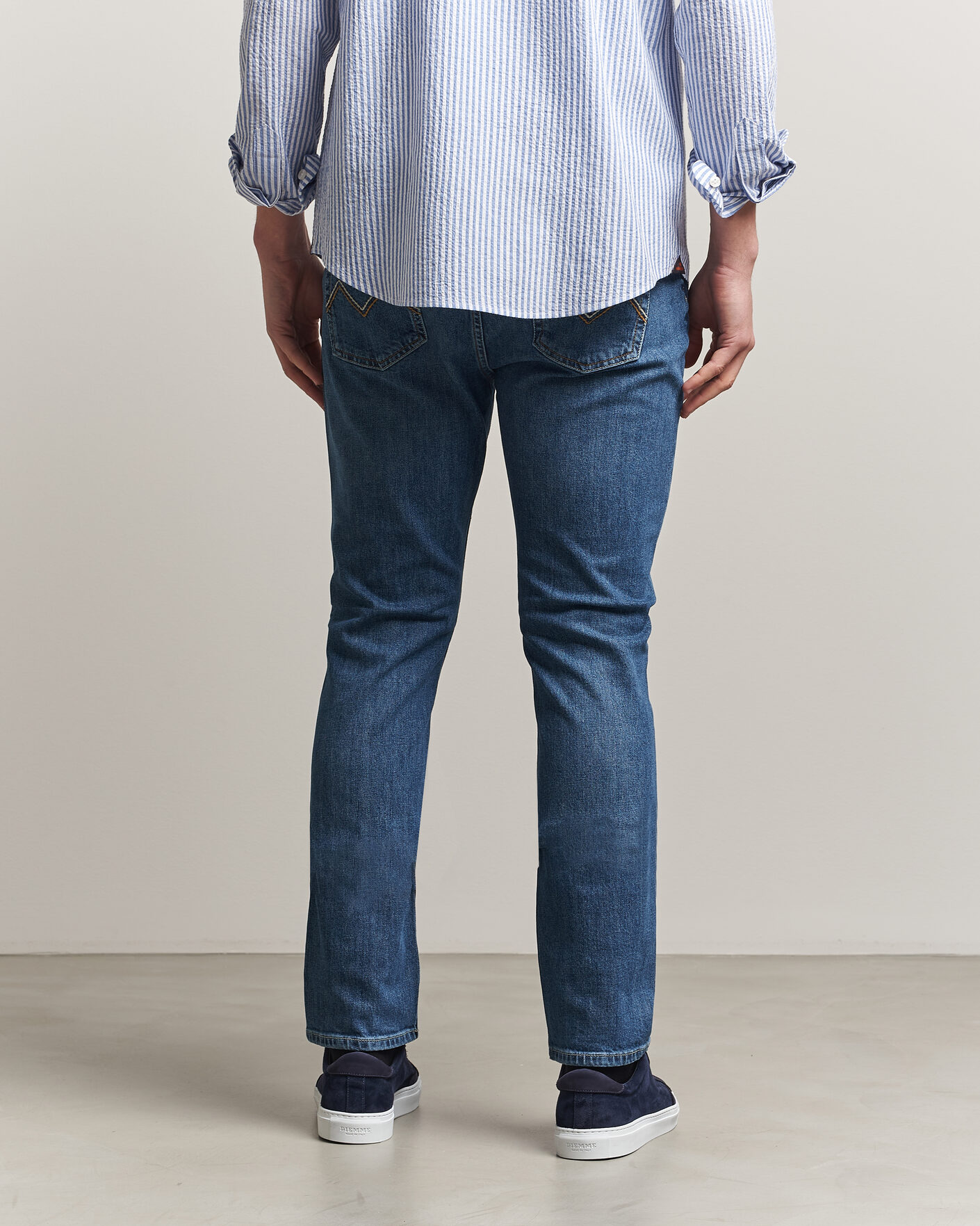 Mies | Housut | Morris | Steve Stretch Jeans One Year Wash