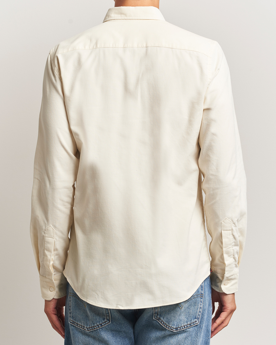 Mies | Kauluspaidat | Morris | Douglas Corduroy Shirt Off White