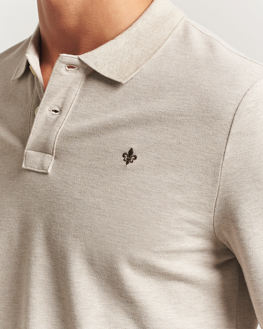 Mies | Puserot | Morris | Camden Long Sleeve Polo Shirt Khaki