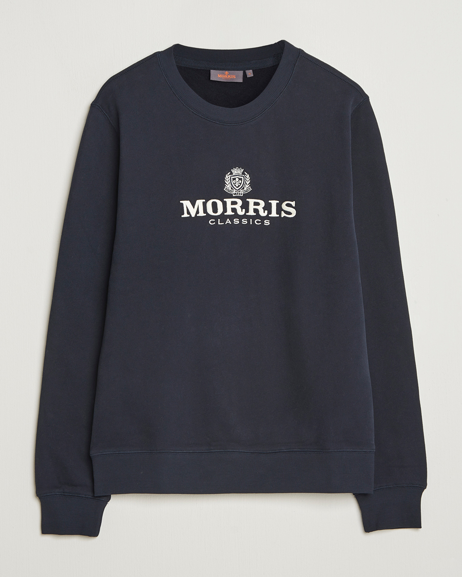 Mies | Puserot | Morris | Brian Sweatshirt Old Blue