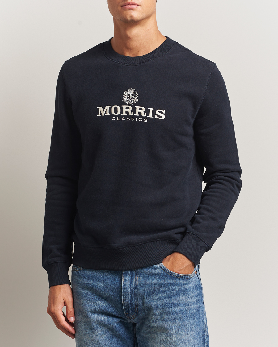 Mies | Puserot | Morris | Brian Sweatshirt Old Blue