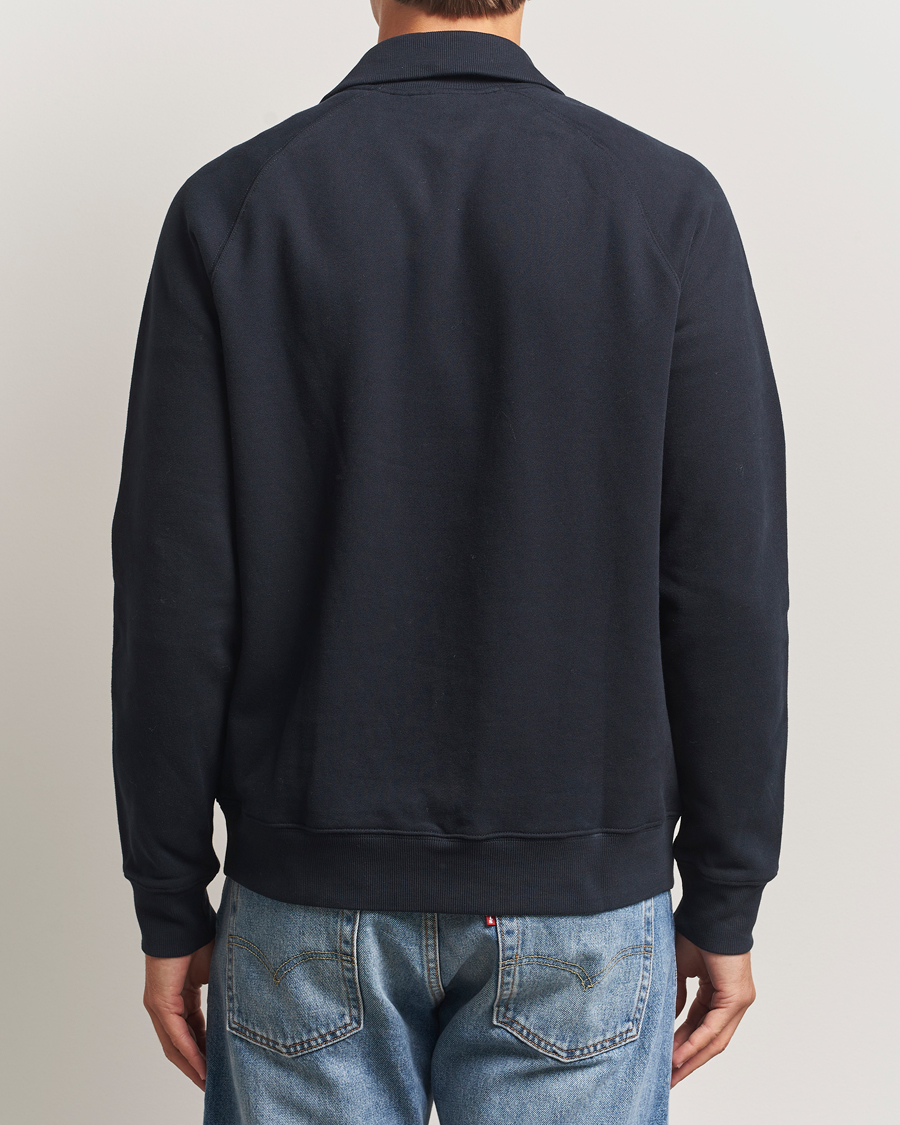 Mies | Puserot | Morris | Maryon Half Zip Sweatshirt Old Blue