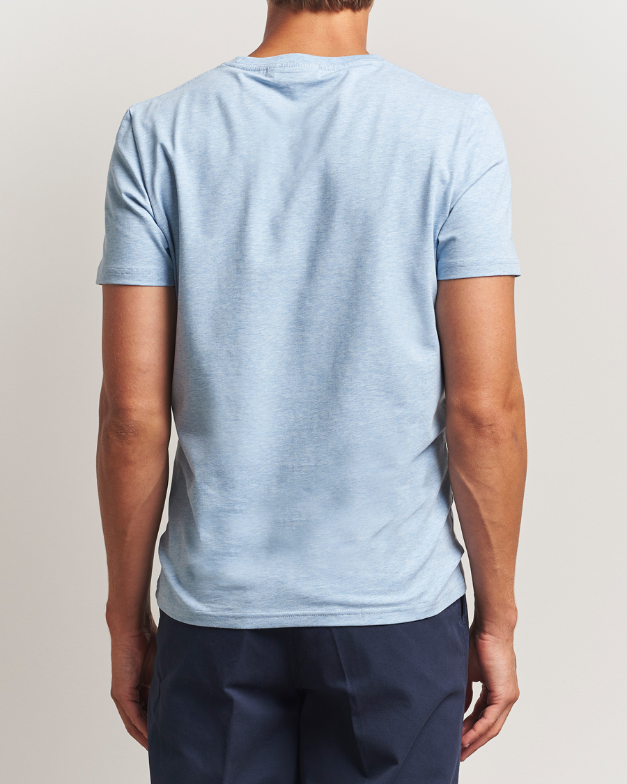 Mies | T-paidat | Morris | James Crew Neck T-Shirt Light Blue