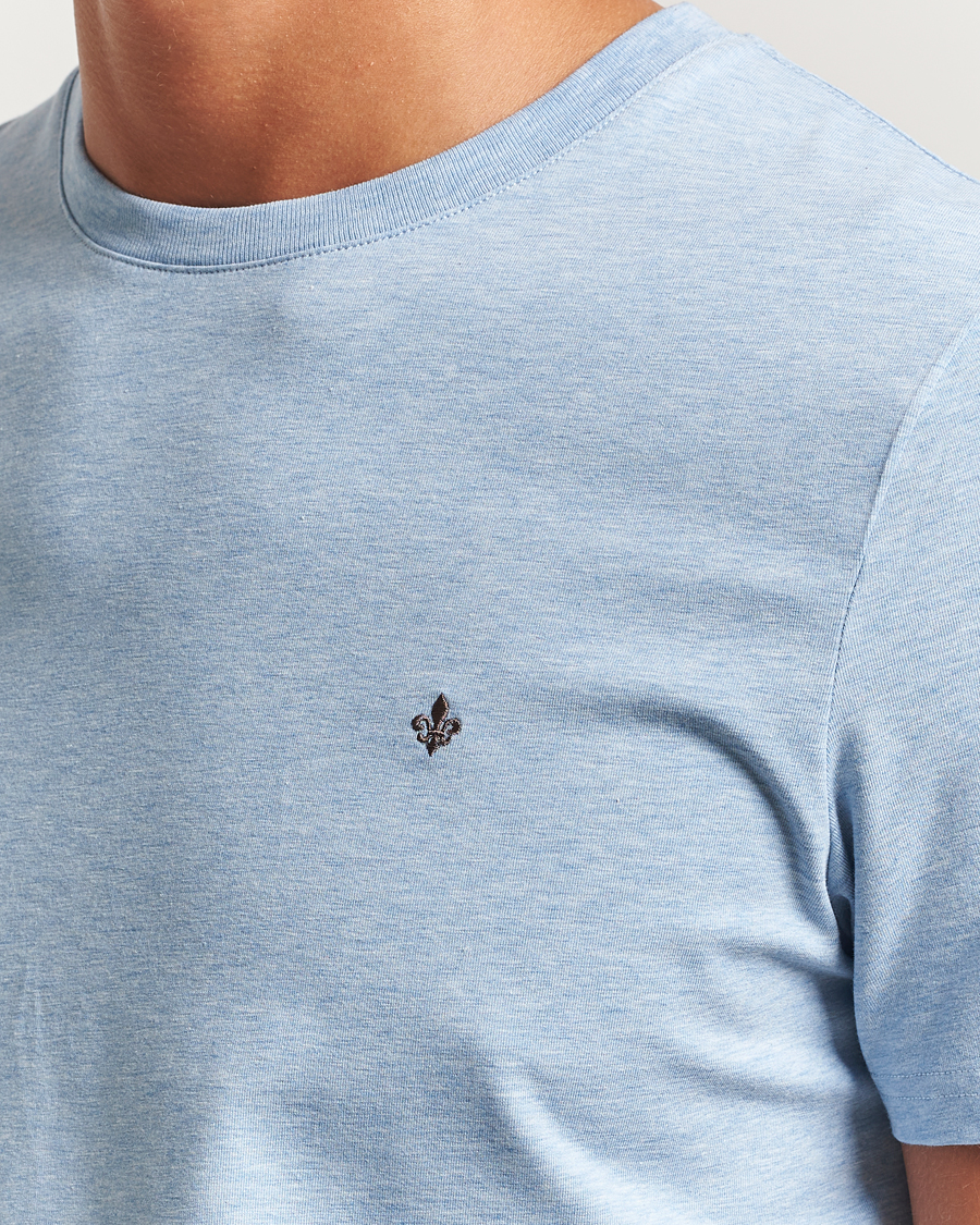 Mies | T-paidat | Morris | James Crew Neck T-Shirt Light Blue