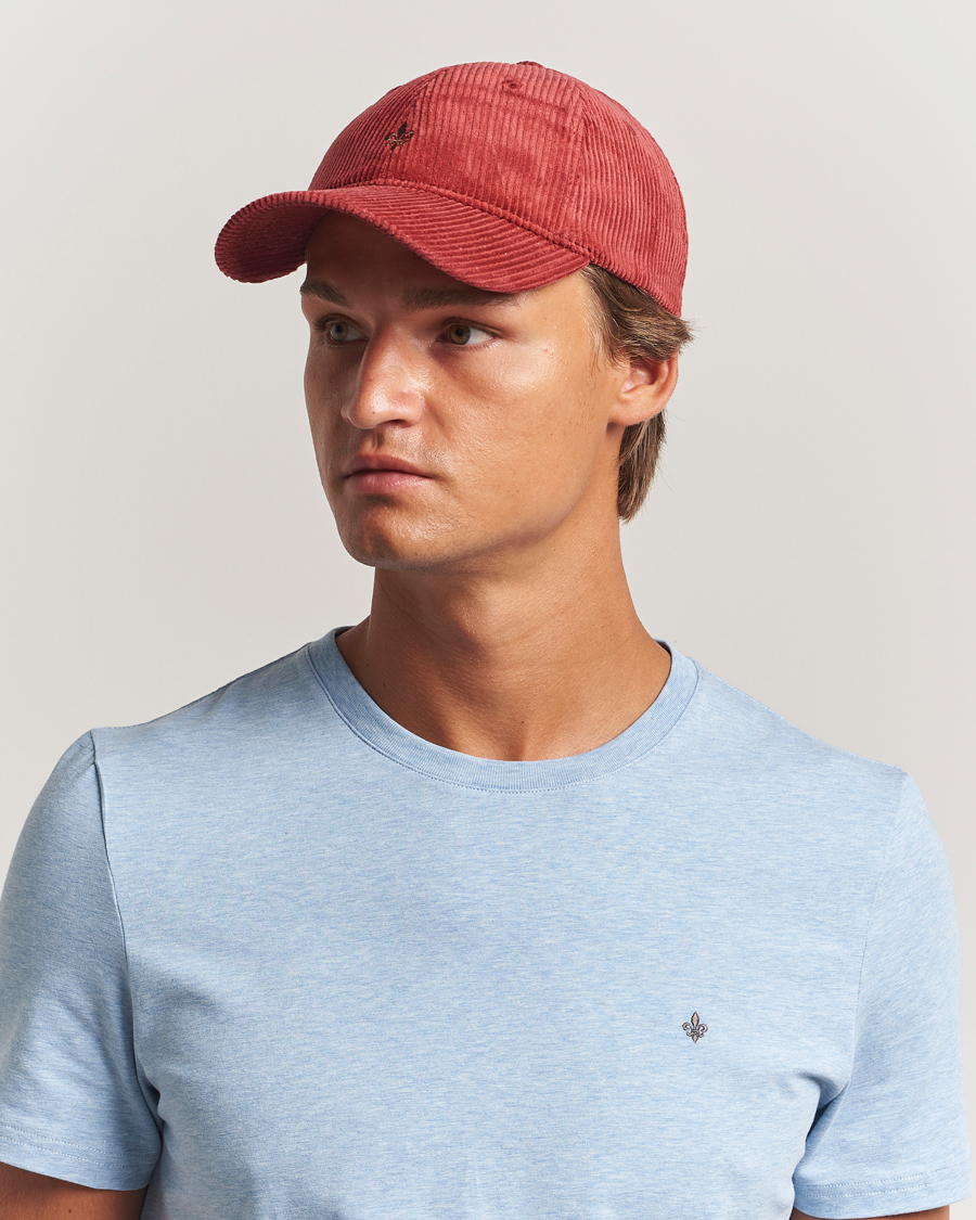 Mies | Morris Lily Corduroy Cap Red | Morris | Lily Corduroy Cap Red