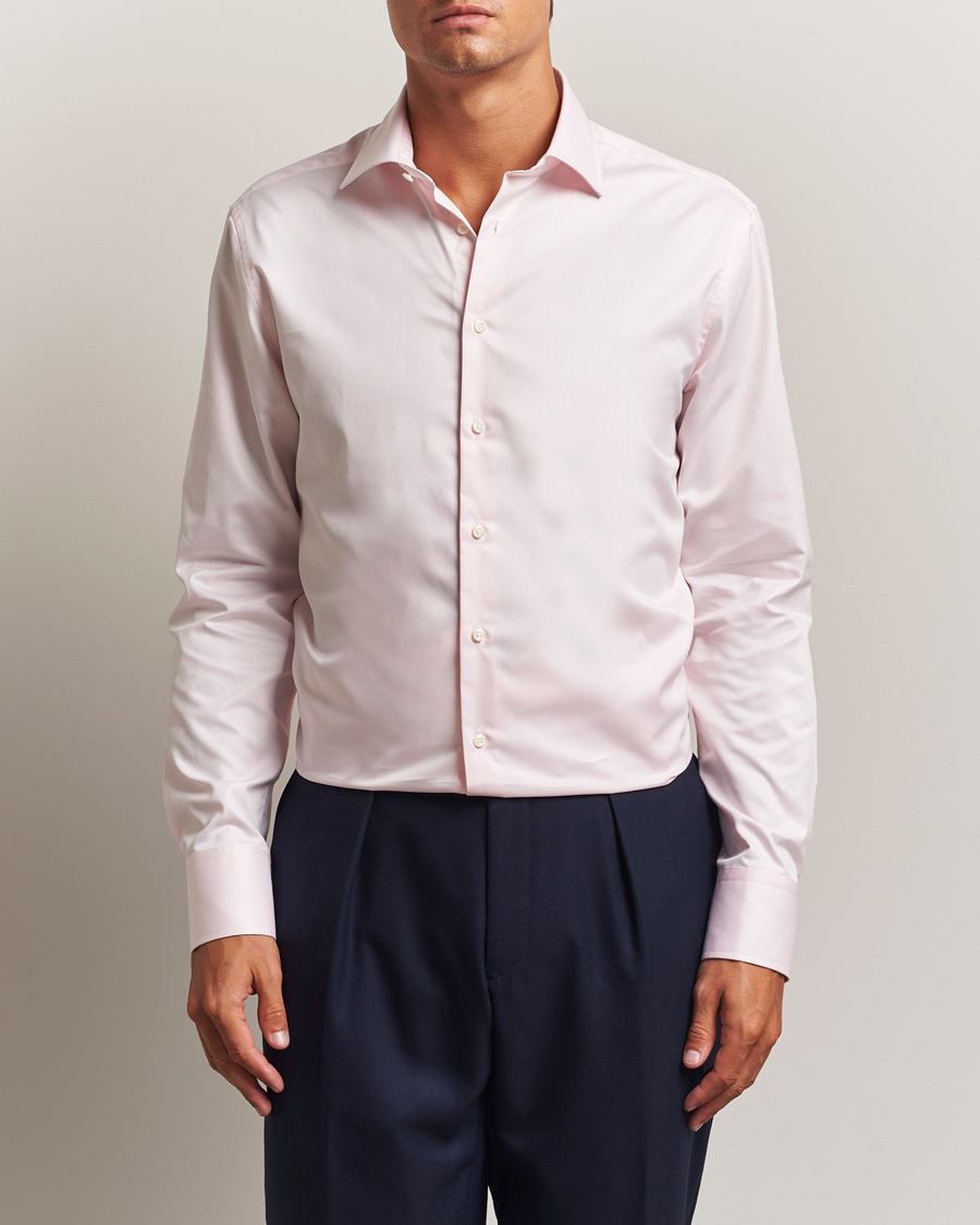 Mies | Kauluspaidat | Stenströms | Regular Fit Cut Away Shirt Pink