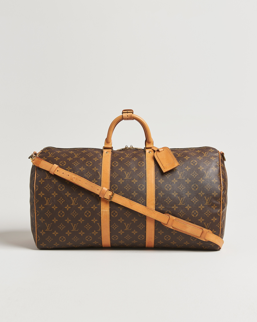 Mies | Louis Vuitton Pre-Owned Keepall Bandoulière 55 Monogram | Louis Vuitton Pre-Owned | Keepall Bandoulière 55 Monogram
