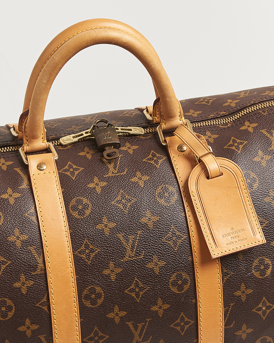 Mies | Louis Vuitton Pre-Owned Keepall Bandoulière 55 Monogram | Louis Vuitton Pre-Owned | Keepall Bandoulière 55 Monogram