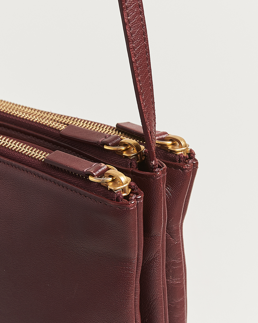 Mies | Celine Pre-Owned Trio Bag Medium Bordeaux | Celine Pre-Owned | Trio Bag Medium Bordeaux