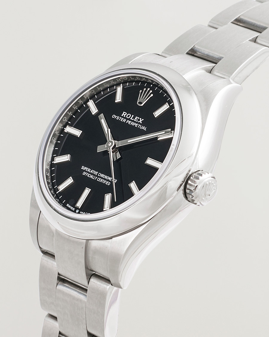 Mies | Rolex Pre-Owned Oyster Perpetual 31 Black | Rolex Pre-Owned | Oyster Perpetual 31 Black