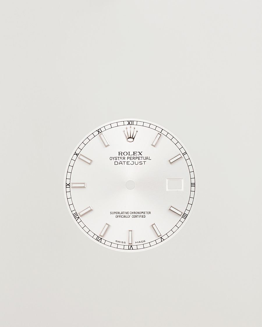 Mies | Pre-owned Tarvikkeet | Rolex Pre-Owned | Datejust dial, date wheel, hands, 6 ref 36mm